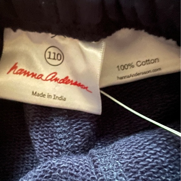 Hanna Andersson Baby Boys Cotton joggers NEW NWT - Picture 3 of 4